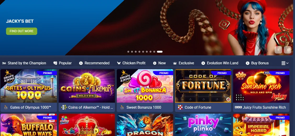 1xBet Casino 슬롯 즐기기